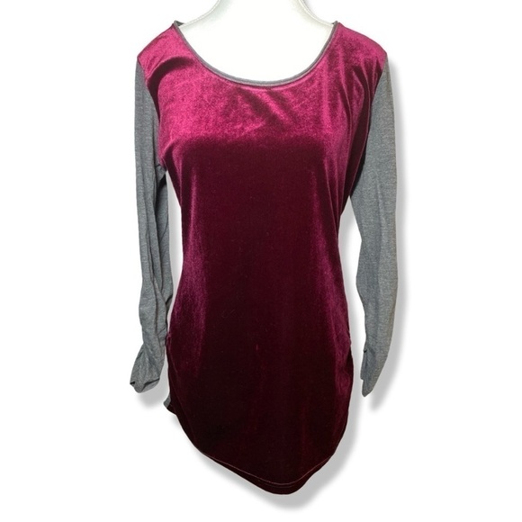 ⭐️SUNDANCE Dulcet Tones Velvet Ruched Tee - Picture 3 of 7